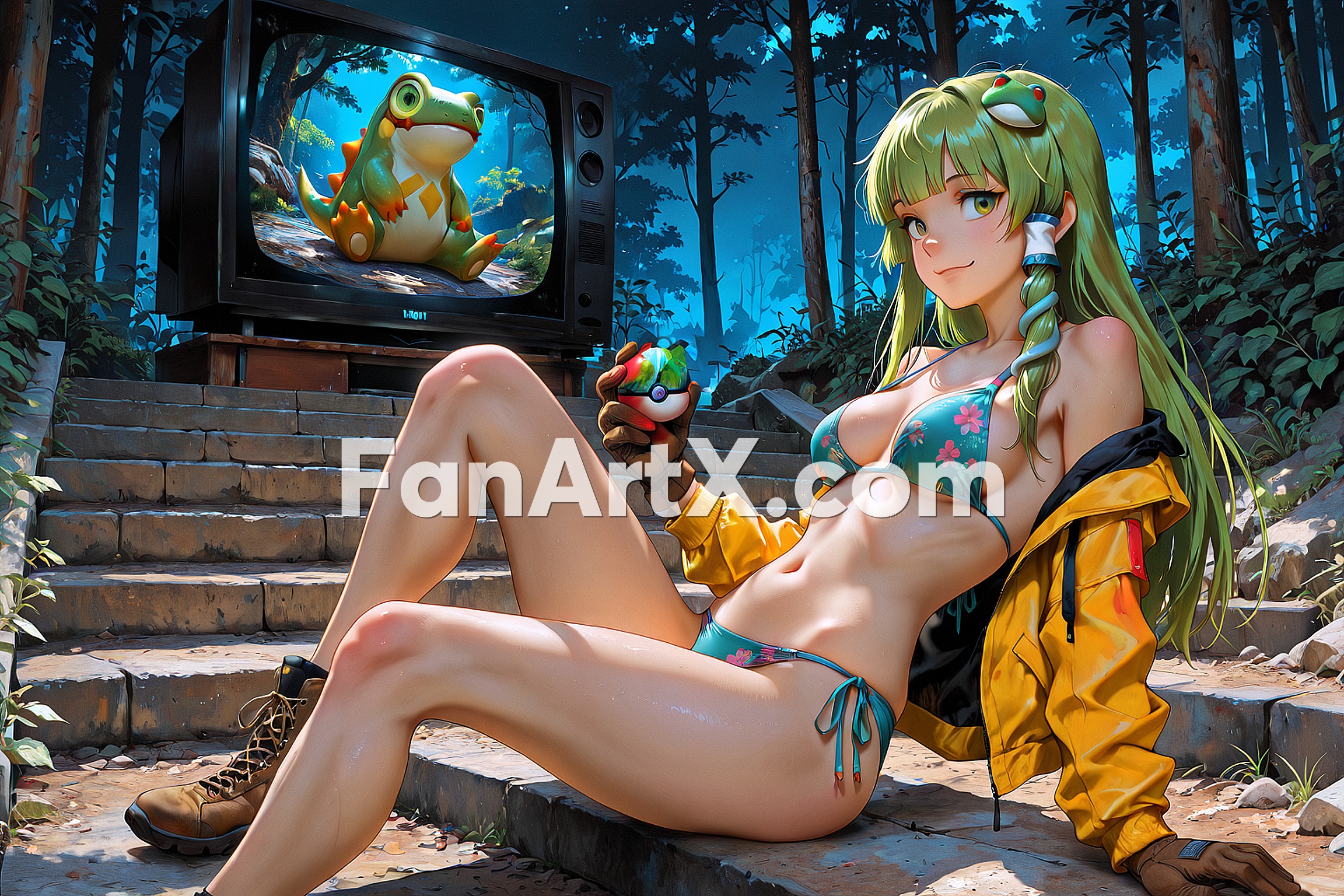 Kochiya Sanae Touhou project Fanart 2730545